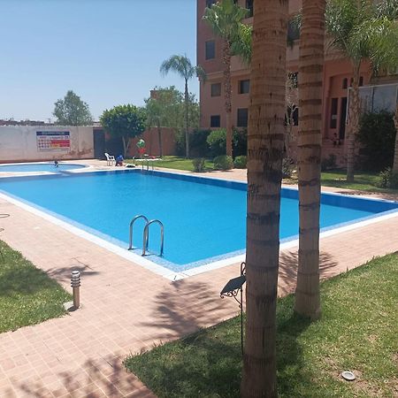 Appartement Haut Standing Vu Piscine Marrakesh Exteriör bild
